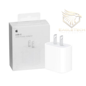 cubo apple certificado 20w carga rápida blanco