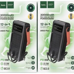 YEISON EAGLETCH cargador portatil hoco 10000 mah carga rapida cable incorporado